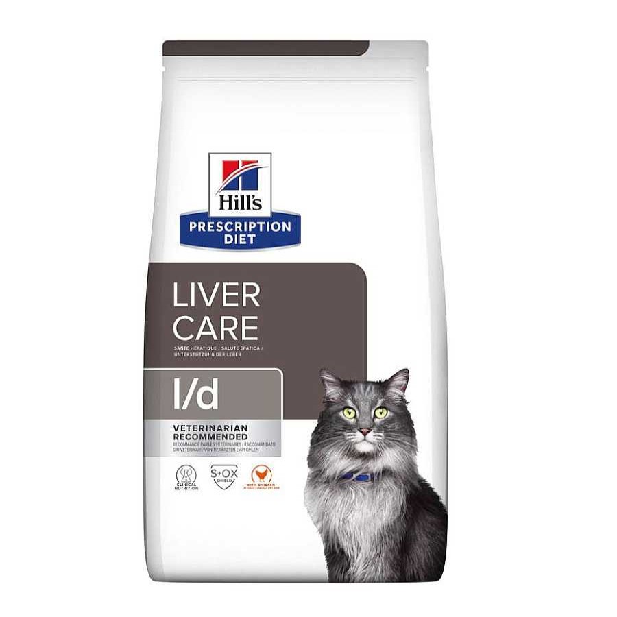 Gatos Hill's Dietas Veterinarias | Hill'S Prescription Diet Liver Care L/D Pollo Pienso Para Gatos