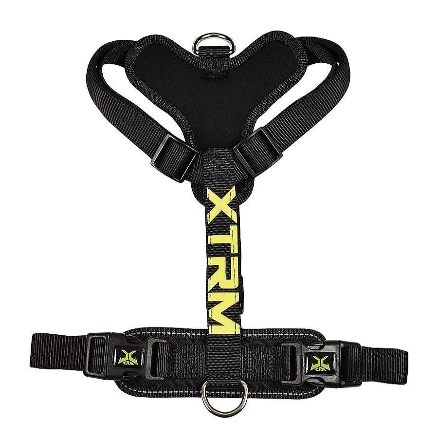 Perros Nayeco Arneses, Collares Y Correas | X-Trm Cronos Neon Flash Arn S Negro Para Perros