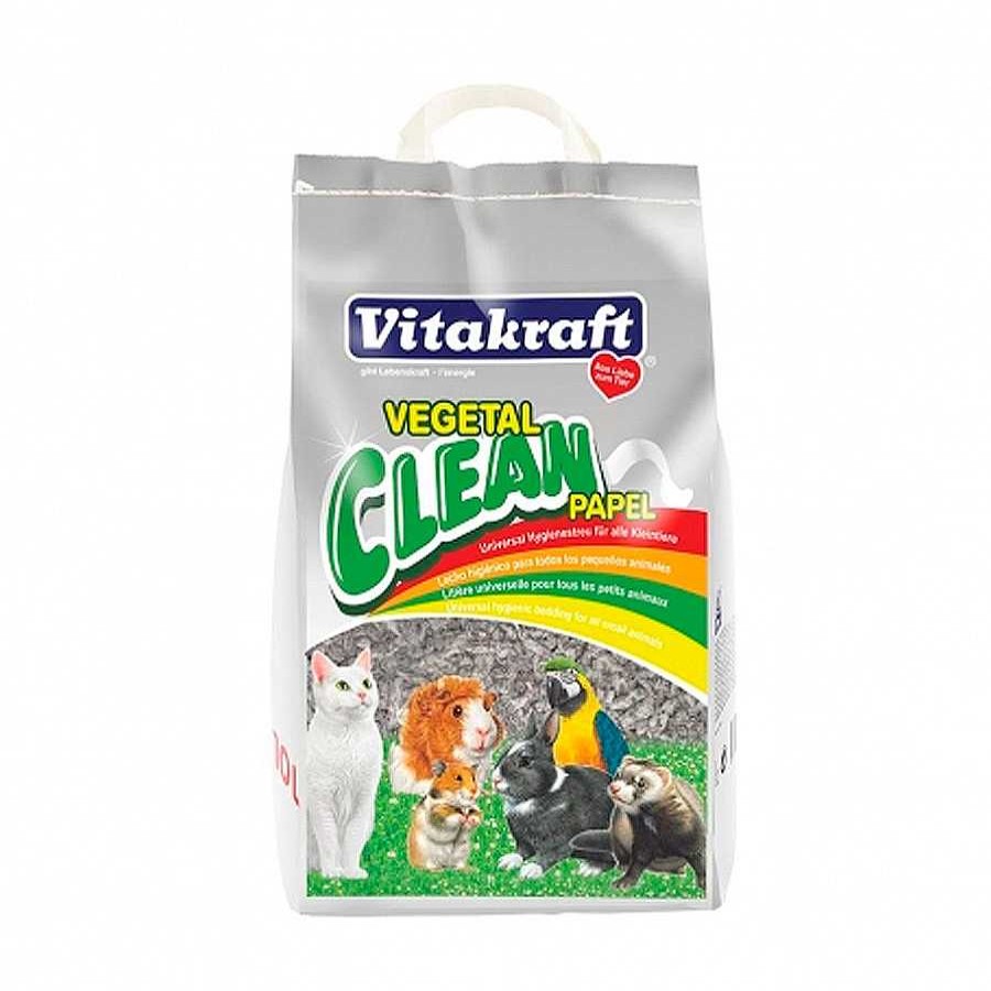 Conejos Y Roedores Vitakraft Lechos | Vitakraft Vegetal Clean Papel Lecho Vegetal Para Animales