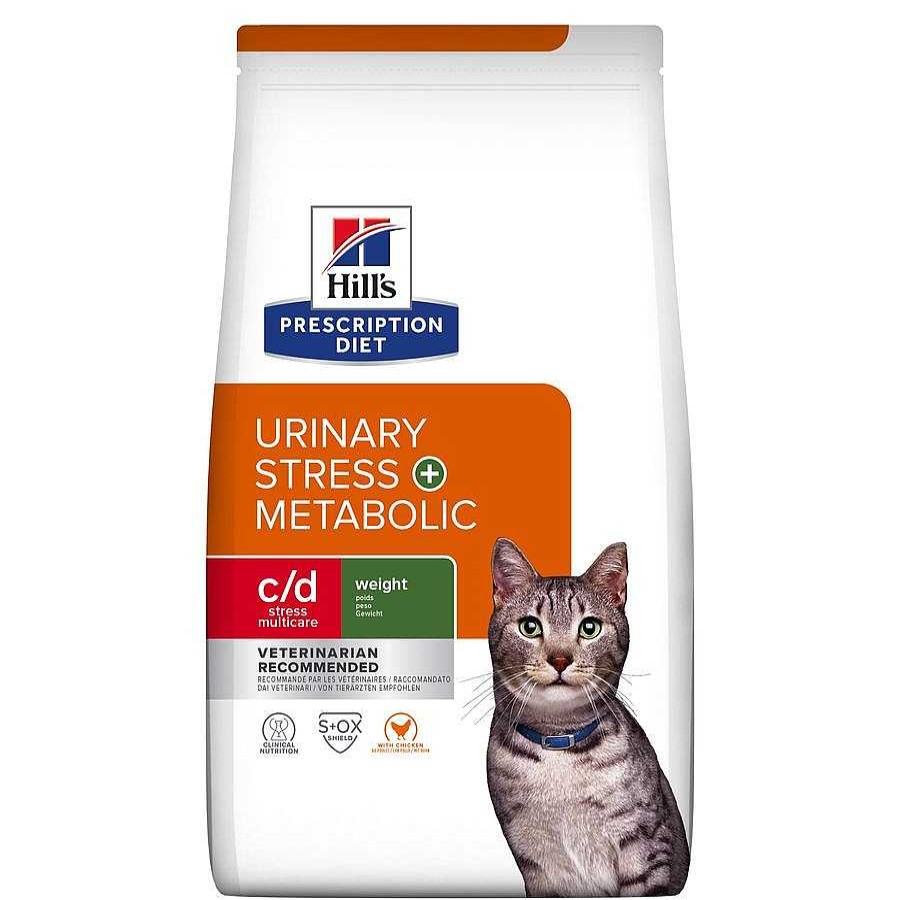 Gatos Hill's Pienso Seco | Hill'S Prescription Diet Urinary Stress + Metabolic C/D Pienso Para Gatos