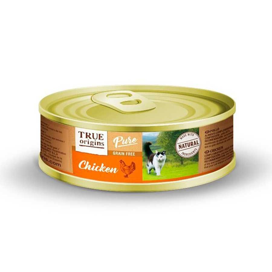 Gatos True Origins Comida H Meda | True Origins Pure Adult Pollo Lata Para Gatos