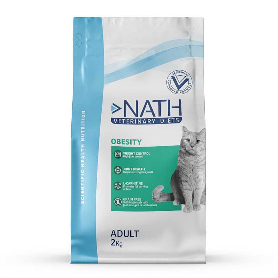 Gatos Nath Pienso Seco | Nath Veterinary Diets Obesity Adult Pienso Para Gatos