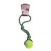 Perros Play & Bite Juguetes | Play&Bite Pelota De Tenis Con Cuerda Para Perros