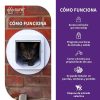 Perros Sure Petcare Casetas, Jaulas Y Hogar | Sure Petcare Sureflap Puerta Autom Tica Blanca Con Microchip