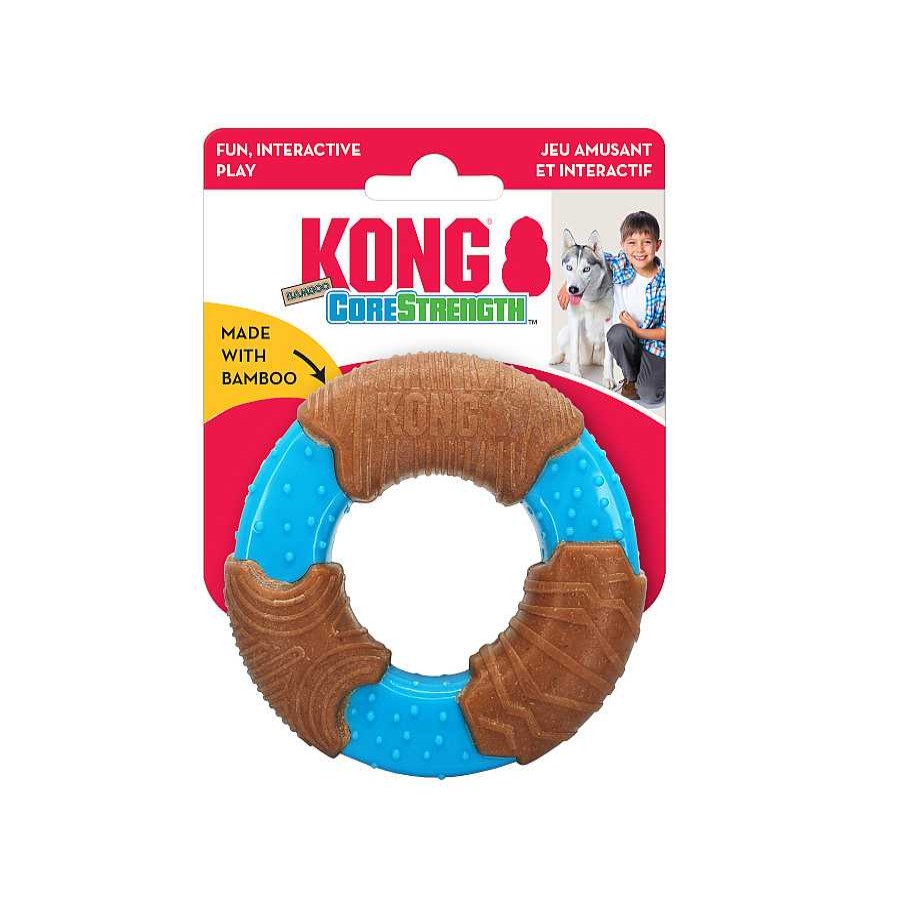 Perros Kong Juguetes | Kong Corestrength Anillo Mordedor De Bamb Para Perros