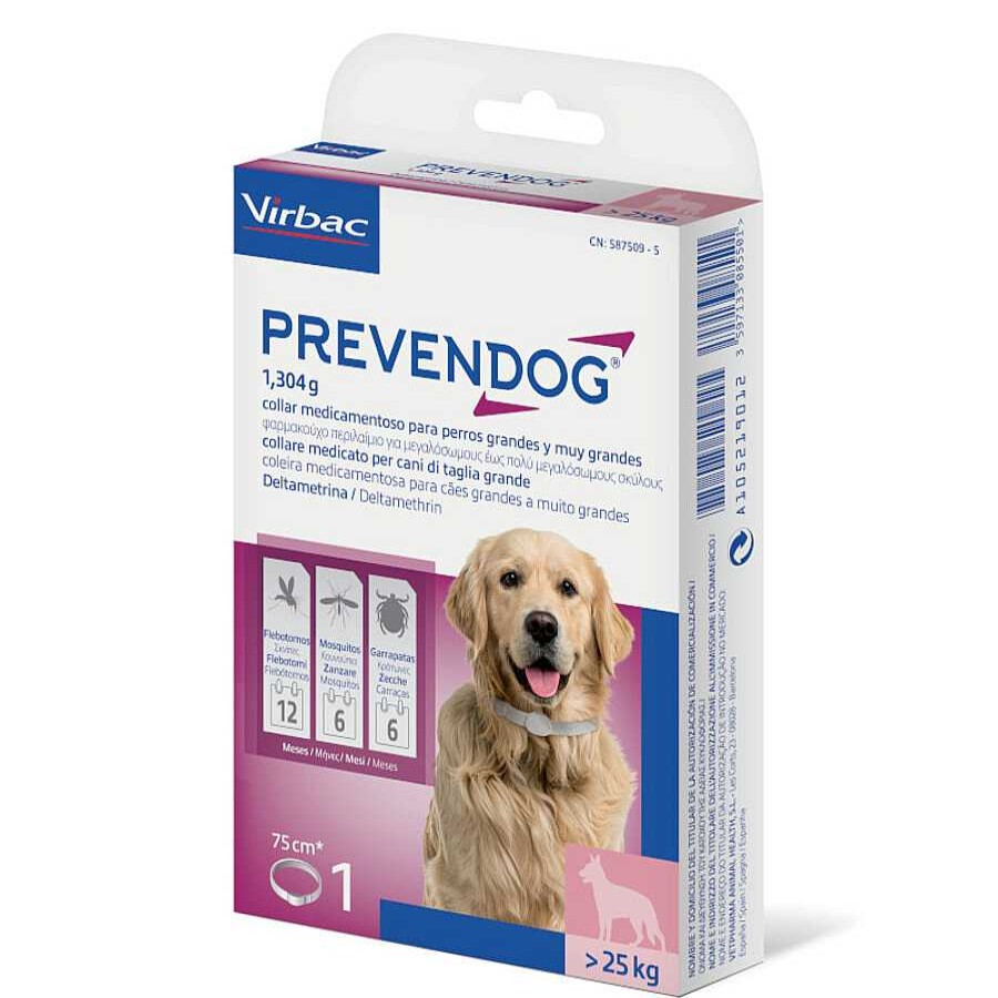 Perros Virbac Antiparasitarios | Virbac Prevendog Collar Antiparasitario Para Perros Grandes