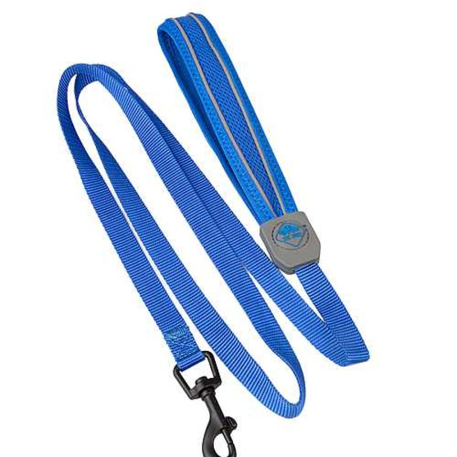 Perros TK-Pet Arneses, Collares Y Correas | Tk-Pet Soft Correa Reflectante Azul Para Perros