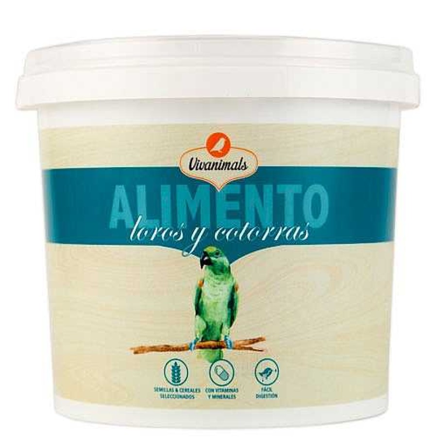 P Jaros Vivanimals Comida Para P Jaros | Vivanimals Pienso Para Loros Y Cotorras