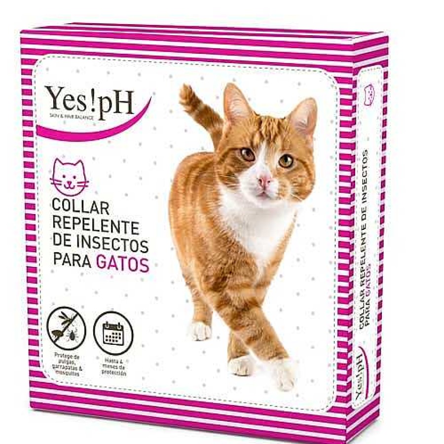 Gatos Yes!pH | Yes!Ph Collar Repelente Para Gatos 60 Cm