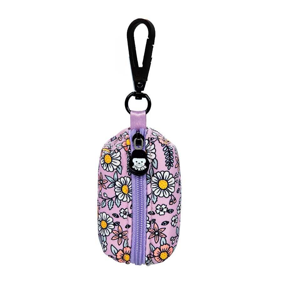 Perros Dukier Bolsas Y Dispensadores | Dukier Flower Power Porta Bolsas Con Mosquet N Para Perros