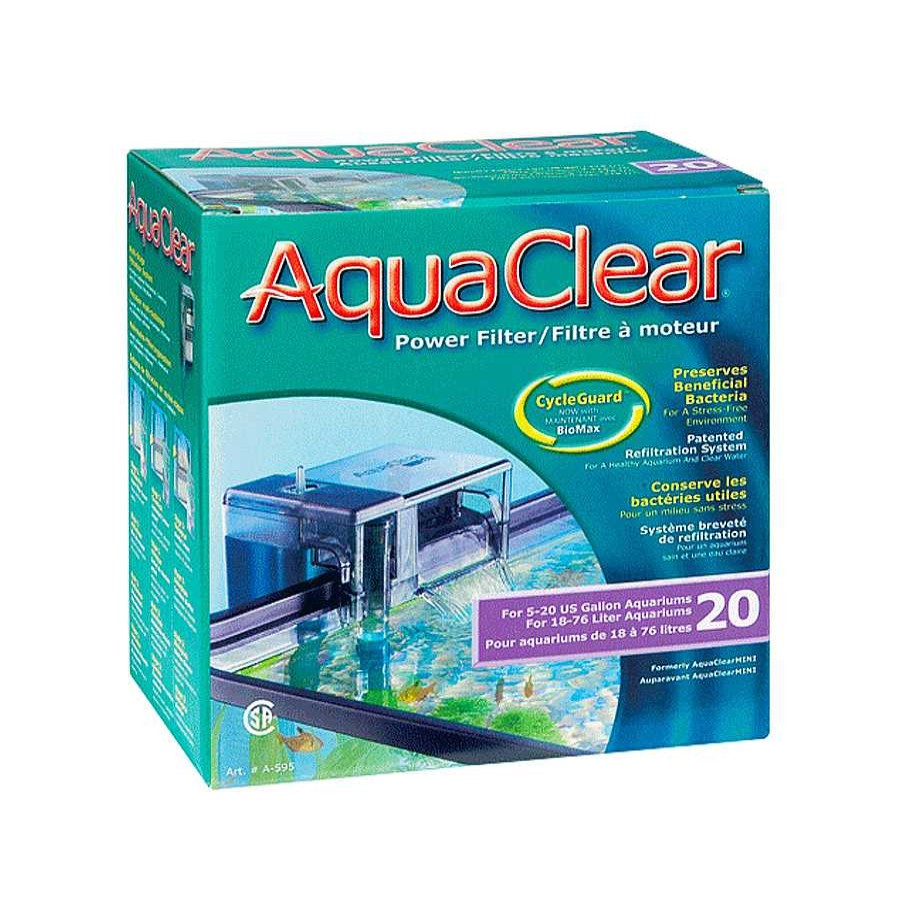 Peces AquaClear Filtros Y Bombas | Aquaclear Filtro Mochila Con 3 Etapas Para Acuarios