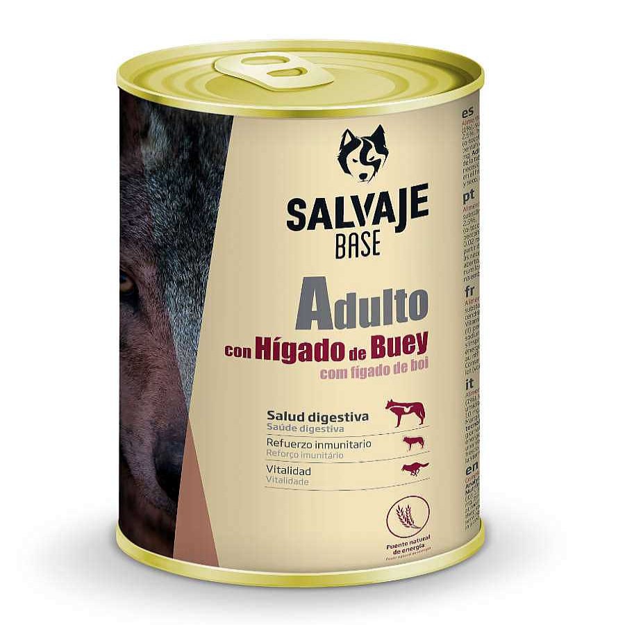 Perros Salvaje Comida H Meda | Salvaje Base H Gado De Buey Lata Para Perros