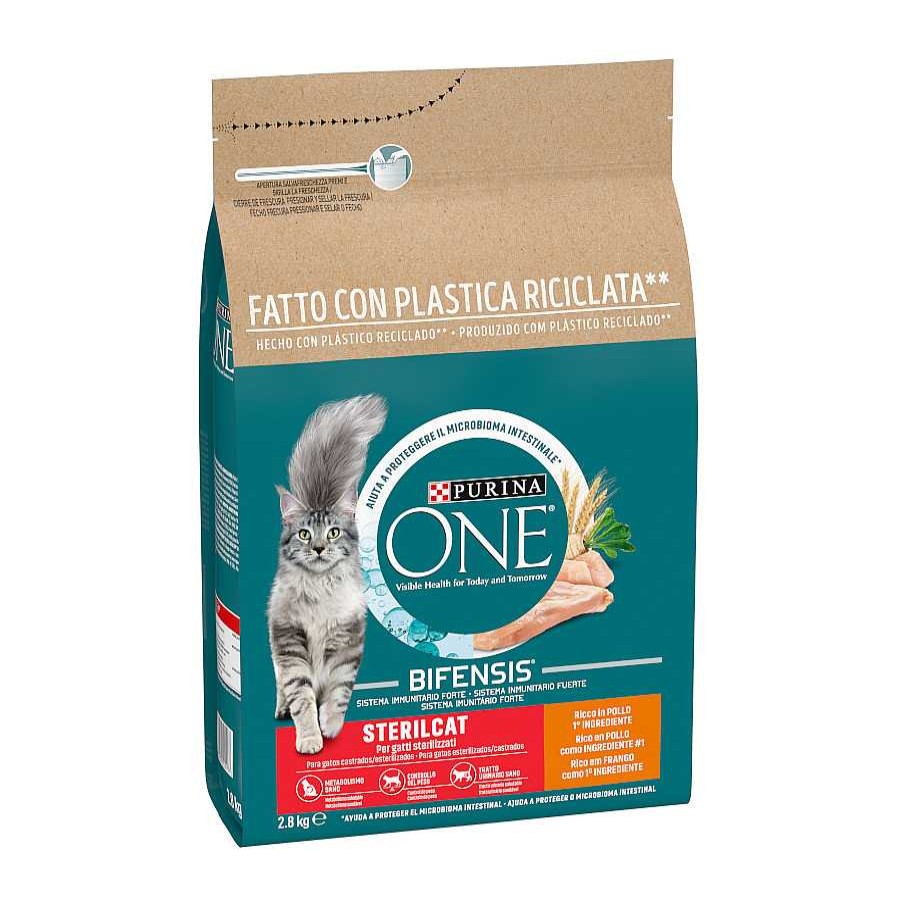 Gatos Purina One Pienso Seco | Purina One Adult Bifensis Esterilizado Pollo Pienso Para Gatos