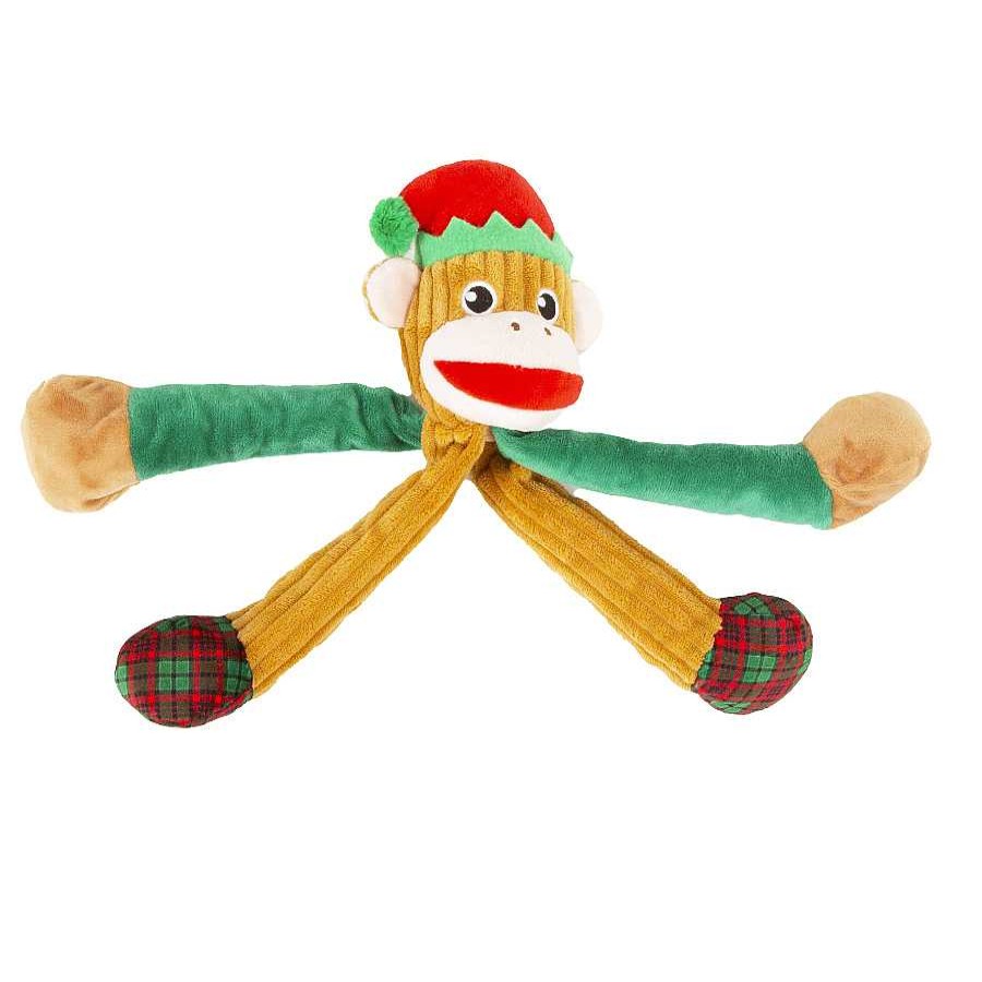 Perros Wonder Christmas Juguetes | Wonder Christmas Mono De Circo Peluche Navide O Para Perros