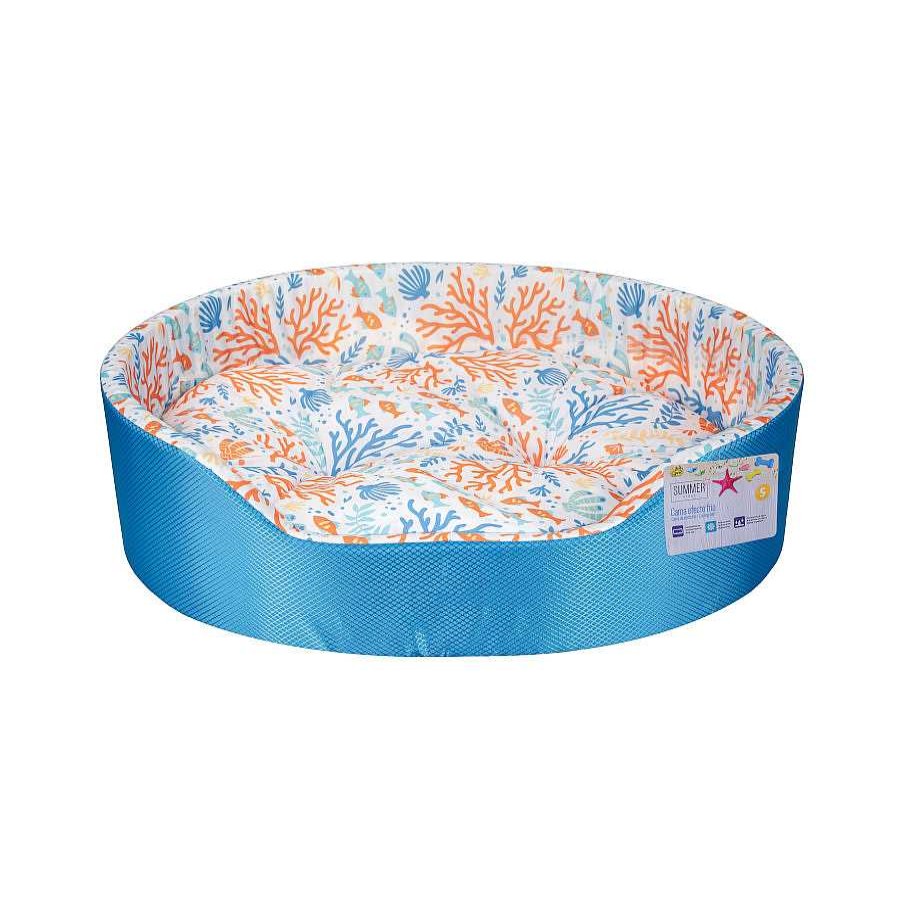 Perros Summer Vibes Camas | Summer Vibes Cama Refrescante Para Perros