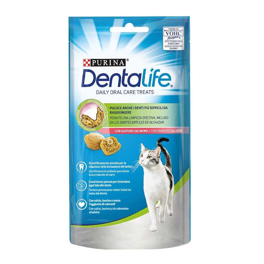 Gatos Dentalife Snacks | Dentalife Daily Oral Salm N Snacks Dentales Para Gatos