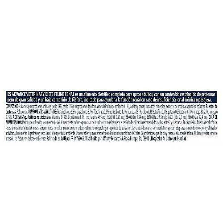 Gatos Advance Comida H Meda | Advance Renal Pollo Y Cerdo Sobre Para Gatos
