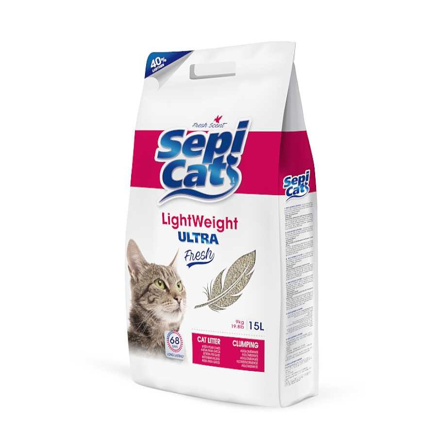 Gatos Sepicat | Sepicat Lightweight Ultra Fresh Arena Aglomerante Ligera