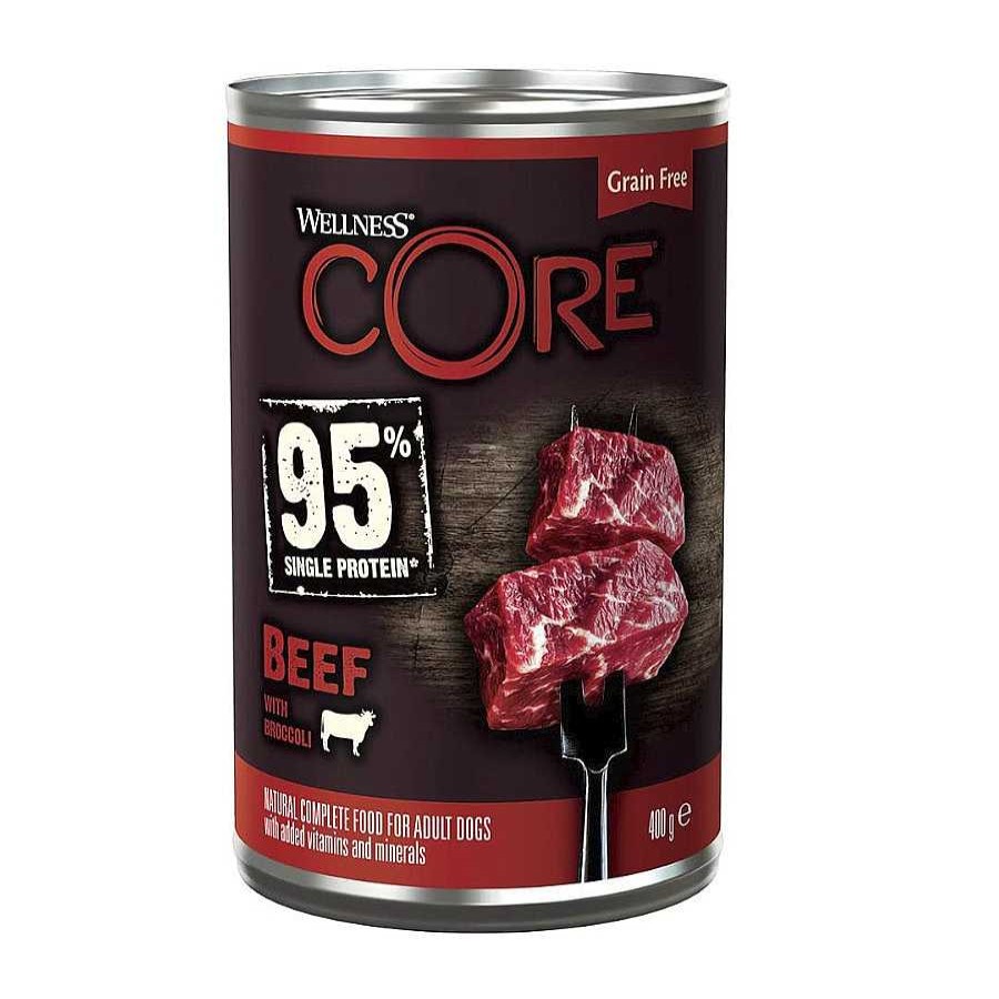 Perros Wellness Core Comida H Meda | Wellness Core Ternera Y Brocoli Lata Para Perros