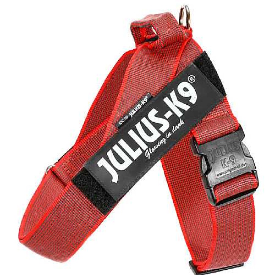 Perros Julius-K9 Arneses, Collares Y Correas | Julius K9 Idc Beltharness Arn S Rojo Para Perros