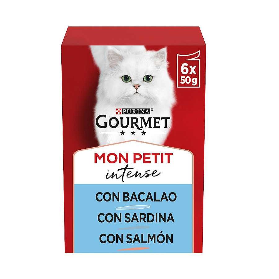 Gatos Gourmet Comida H Meda | Gourmet Mon Petit Selecci N Pescados En Salsa