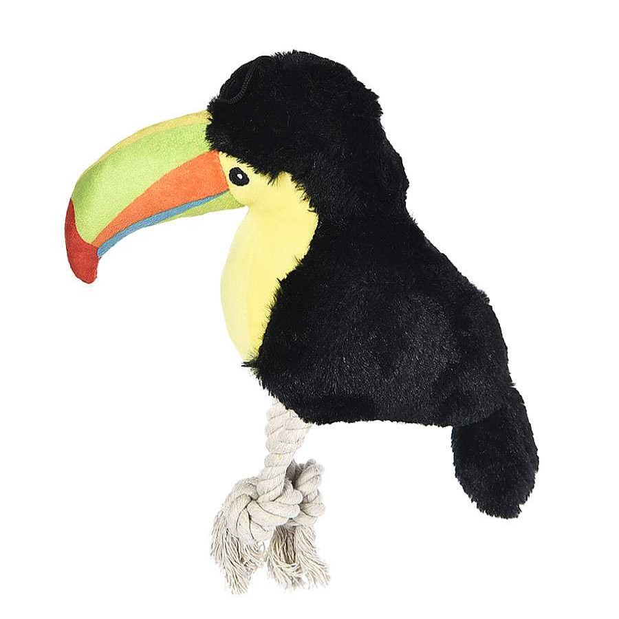 Perros Summer Vibes Juguetes | Summer Vibes Tucan De Peluche Con Cuerda Para Perros