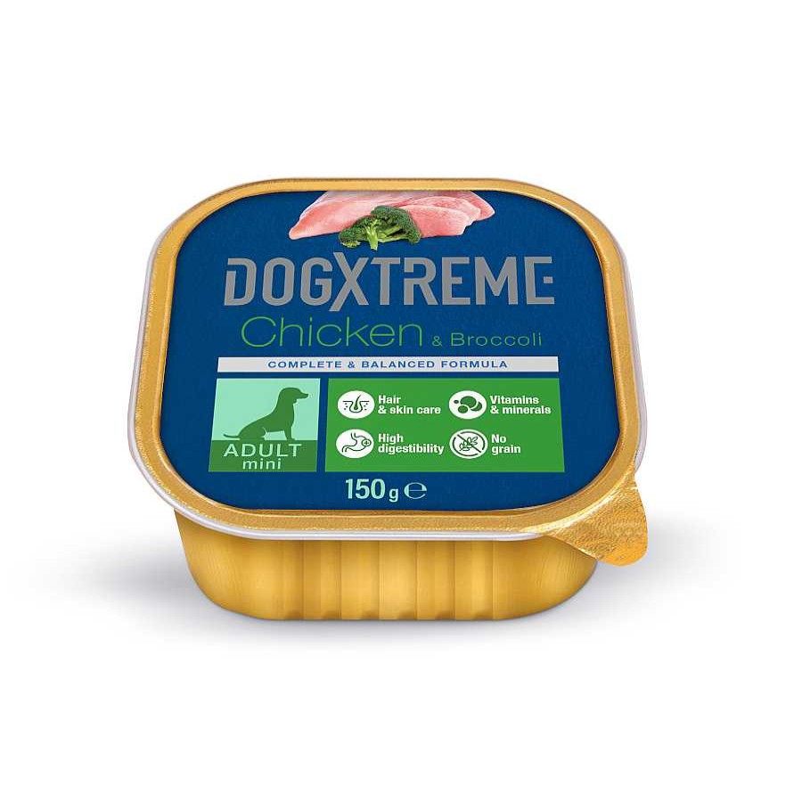 Perros Dogxtreme Comida H Meda | Dogxtreme Adult Mini Pollo Y Br Coli Tarrina Para Perros