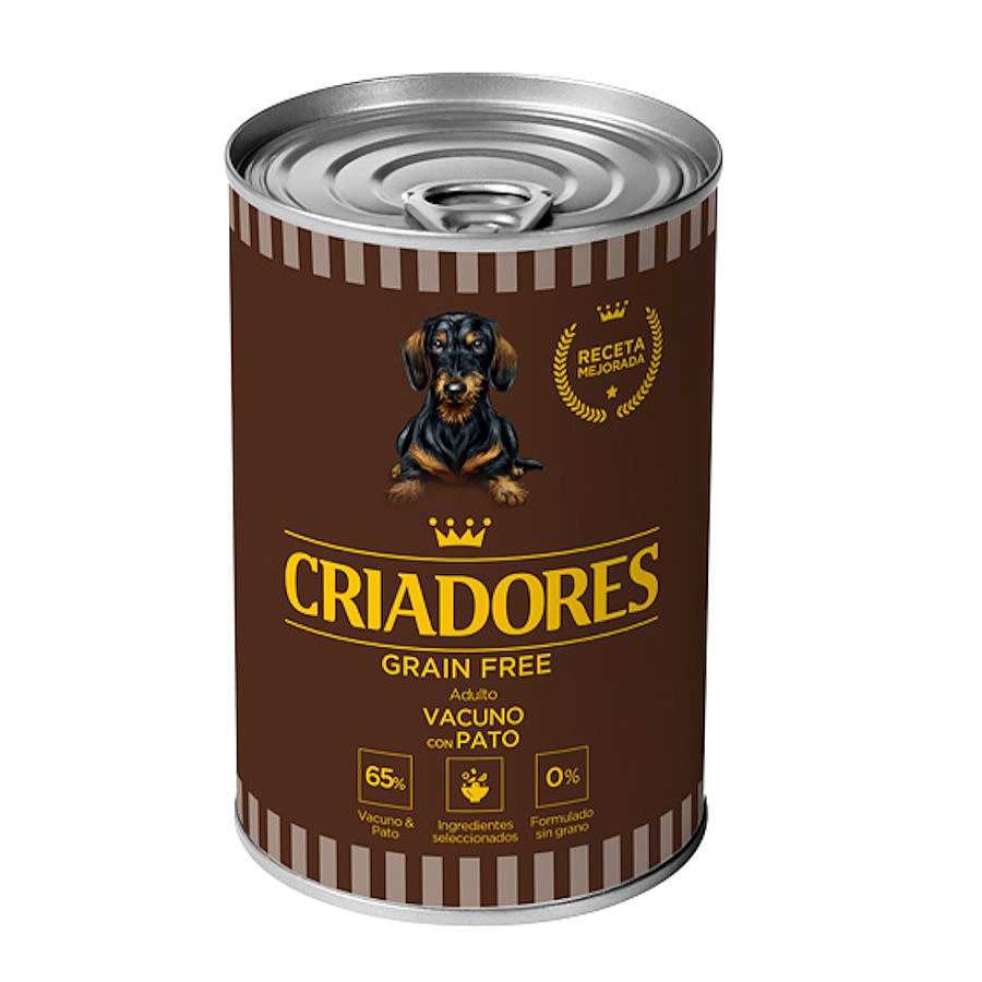 Perros Criadores Comida H Meda | Criadores Adulto Grain Free Ternera Y Pato Lata Para Perros