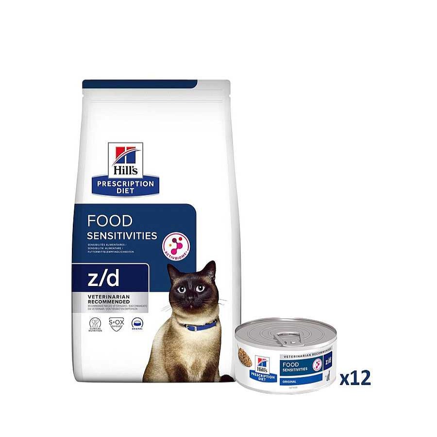 Gatos Hill's Dietas Veterinarias | Hill'S Prescription Diet Food Sensitives Pack Para Gatos