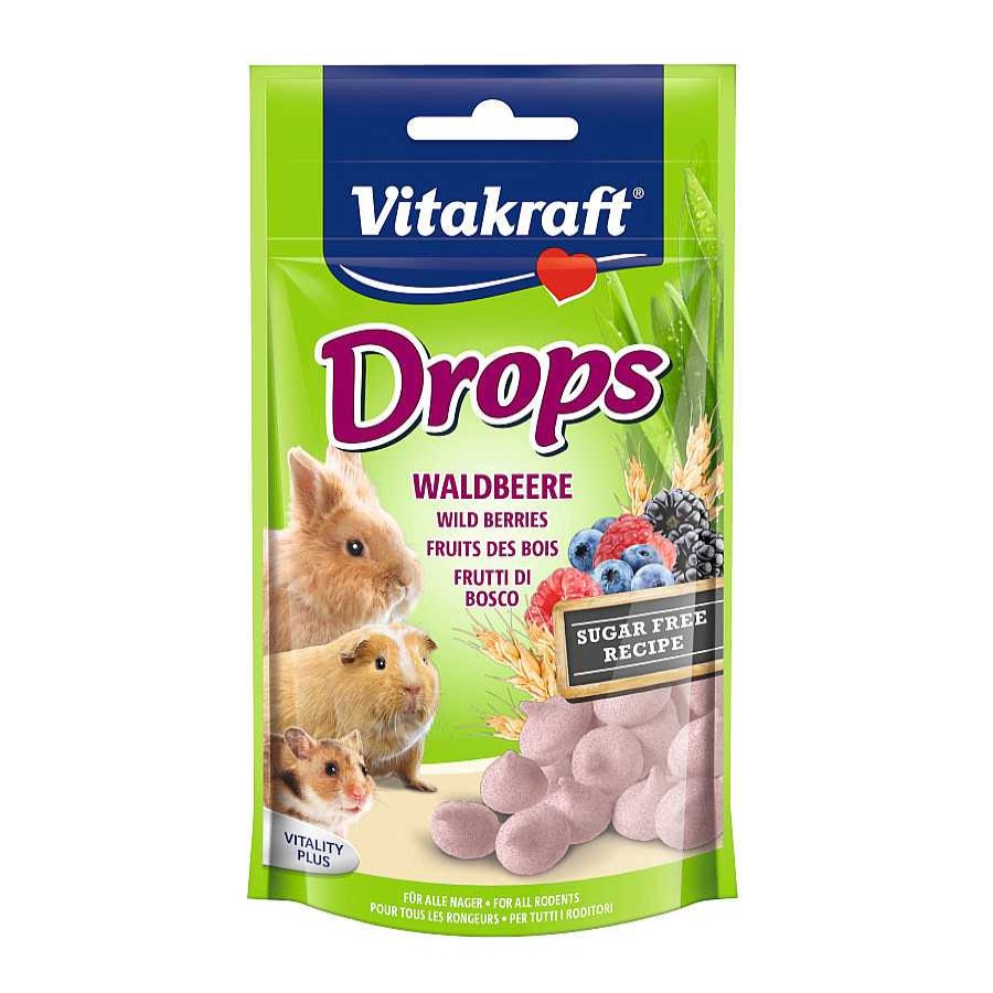 Conejos Y Roedores Vitakraft Snacks | Vitakraft Drops Chuches Frutos Rojos Para Roedores