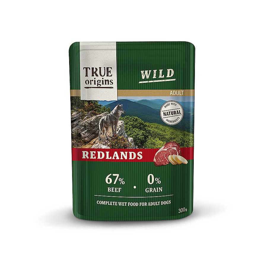 Perros True Origins Comida H Meda | True Origins Wild Redlands Ternera Sobre Para Perros