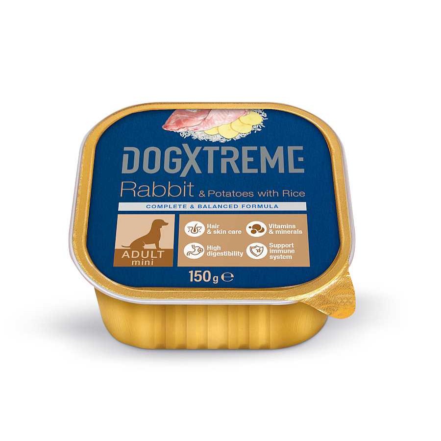 Perros Dogxtreme Comida H Meda | Dogxtreme Adult Mini Conejo Con Patatas Y Arroz Tarrina Para Perros