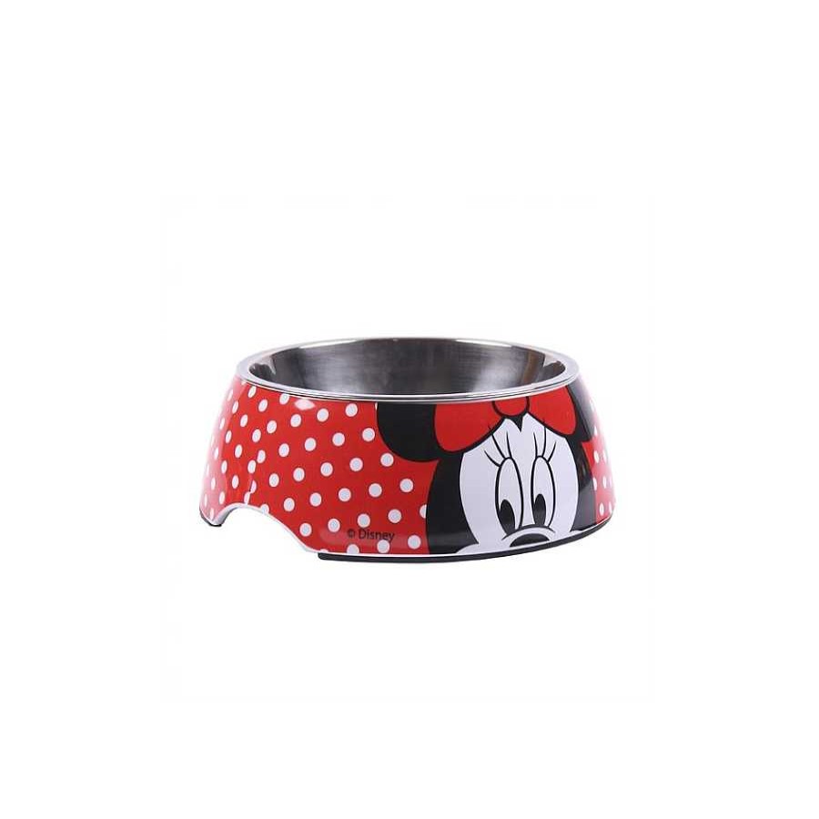 Perros Disney Comederos Y Bebederos | Disney Minnie Comedero Para Perros