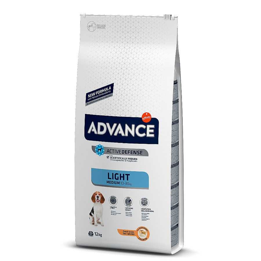 Perros Advance Pienso Seco | Advance Medium Light Pollo Y Arroz Pienso Para Perros