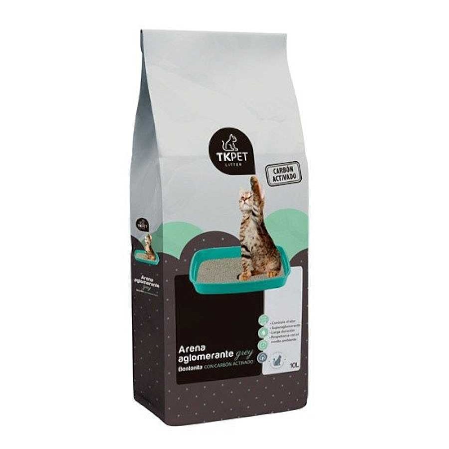 Gatos TK-Pet | Arena Con Carb N Activo Para Gatos Tk-Pet