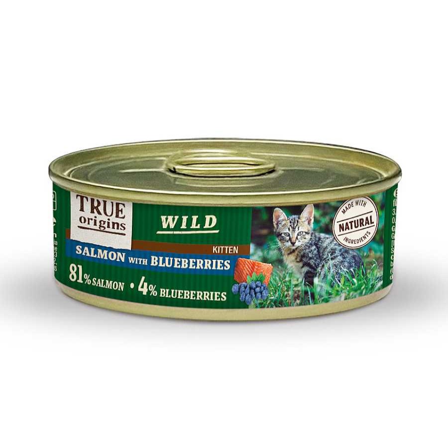 Gatos True Origins Comida H Meda | True Origins Wild Kitten Salm N Y Ar Ndanos Lata