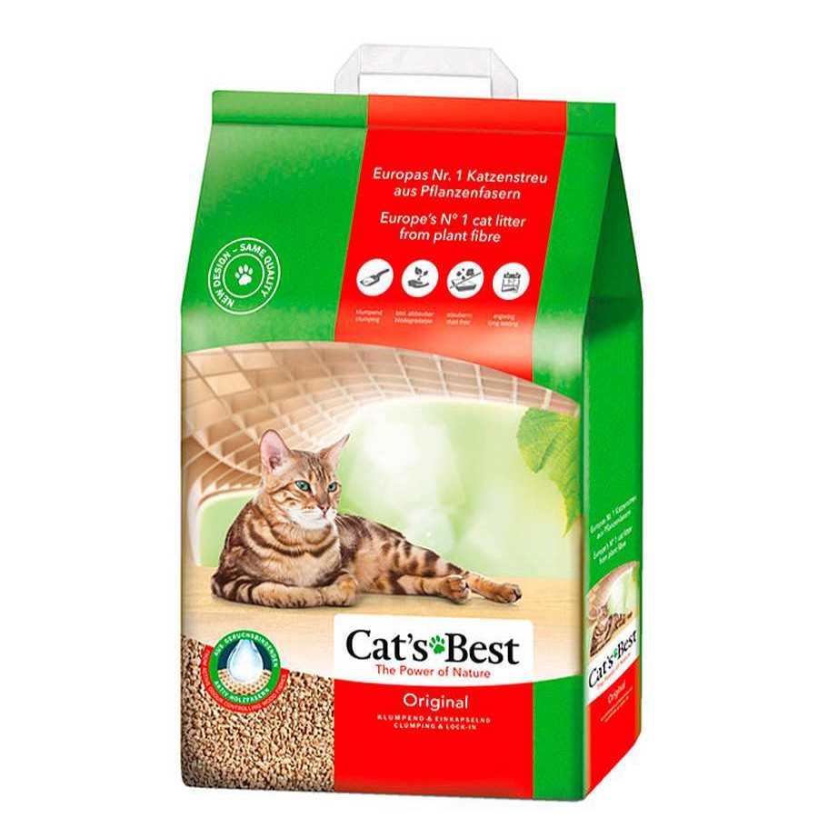 Gatos JRS | Cat'S Best Original Lecho Vegetal Para Gatos