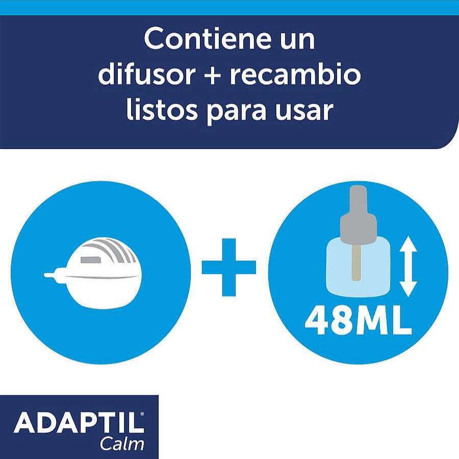 Perros Adaptil Transportines Y Viaje | Adaptil Difusor Y Recambio Tranquilizante Para Perros