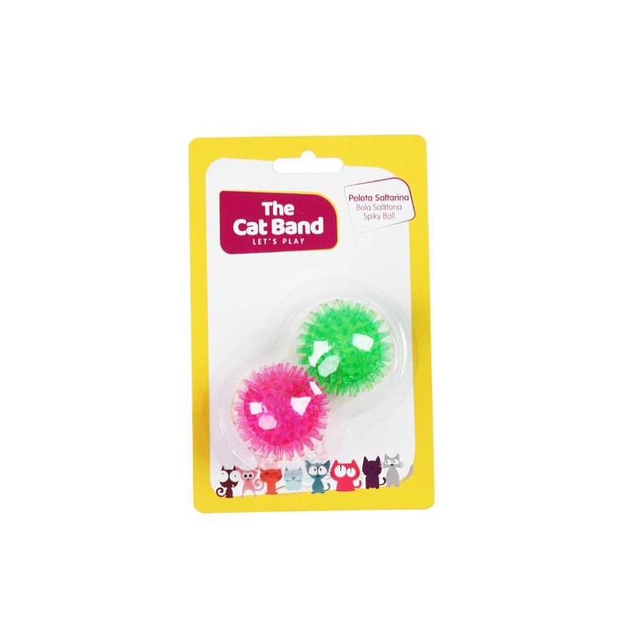 Gatos The Cat Band Juguetes | The Cat Band Sparkling Ball Juguete Para Gato