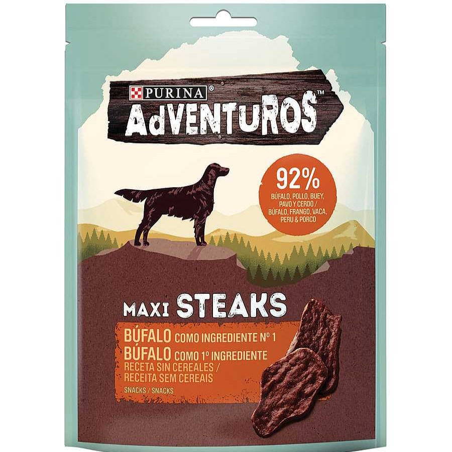 Perros Adventuros Snacks Y Chuches | Adventuros Filetes Maxi De B Falo Para Perros