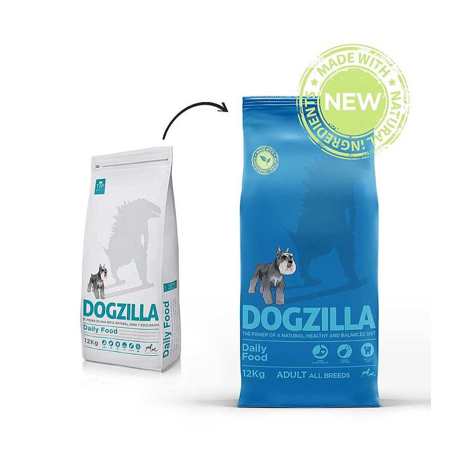 Perros Dogzilla Pienso Seco | Dogzilla Adult Pollo Y Arroz Pienso Para Perros Adultos