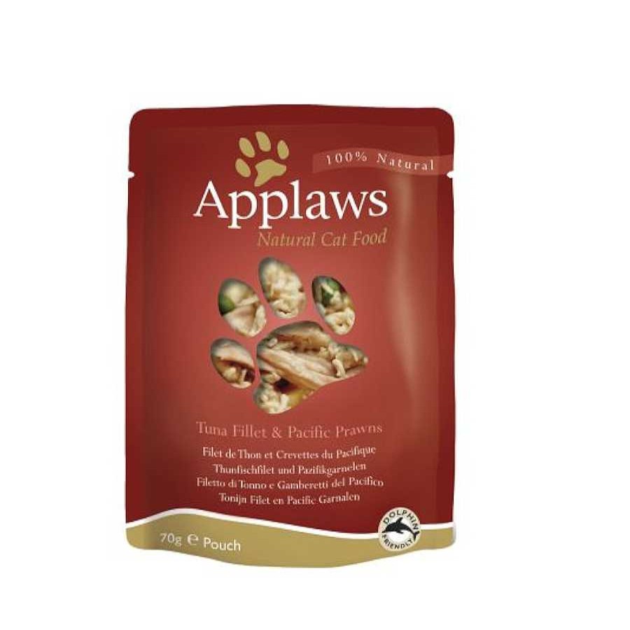 Gatos Applaws Comida H Meda | Applaws At N Y Gambas Sobre Para Gatos