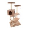 Gatos Flamingo Rascadores | Flamingo Makalu Rbol Rascador Beige Para Gatos