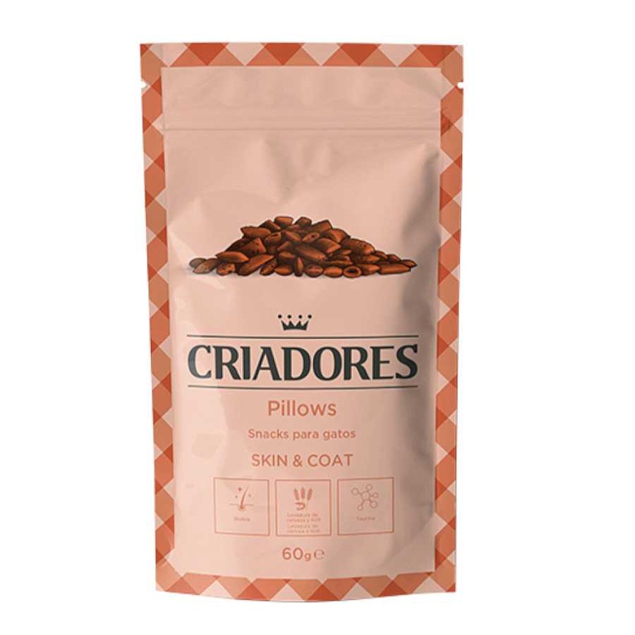 Gatos Criadores Snacks | Criadores Skin & Coat Snack Para Gatos