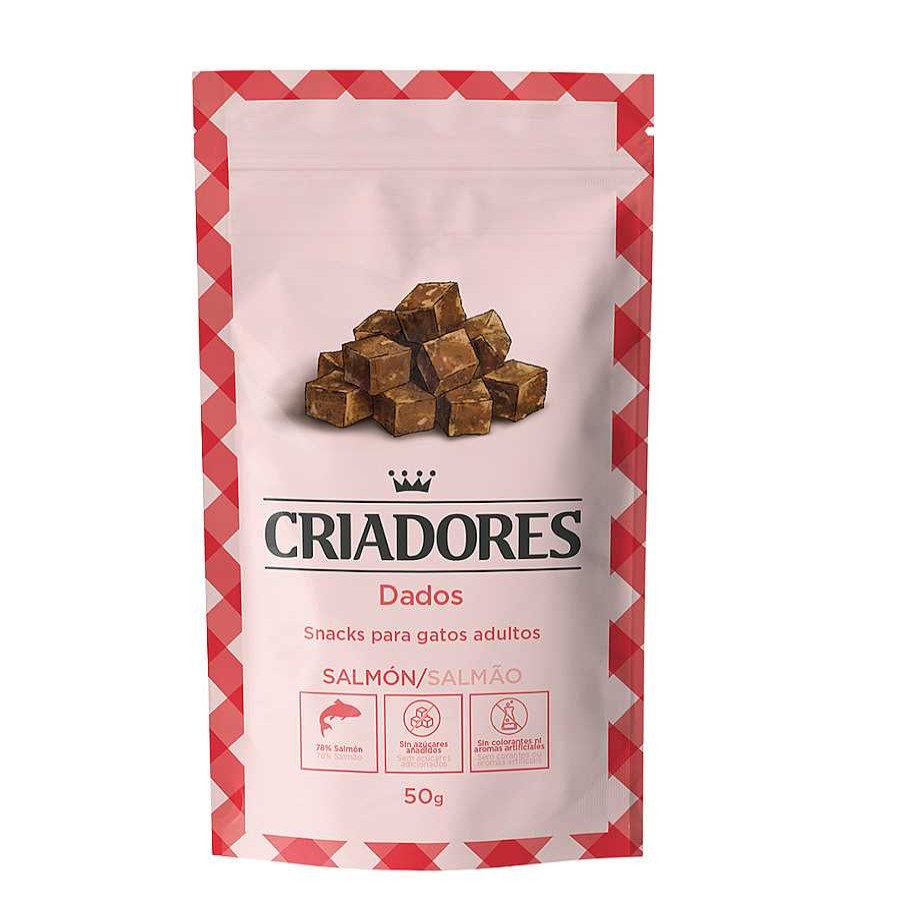 Gatos Criadores Snacks | Criadores Dados Piccolinis De Salm N Para Gatos