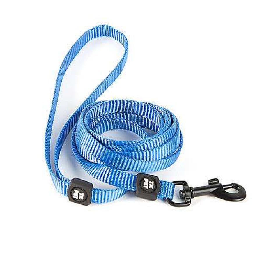 Gatos TK-Pet Transportines Y Viaje | Tk-Pet Classic Correa De Nylon Azul Para Gatos