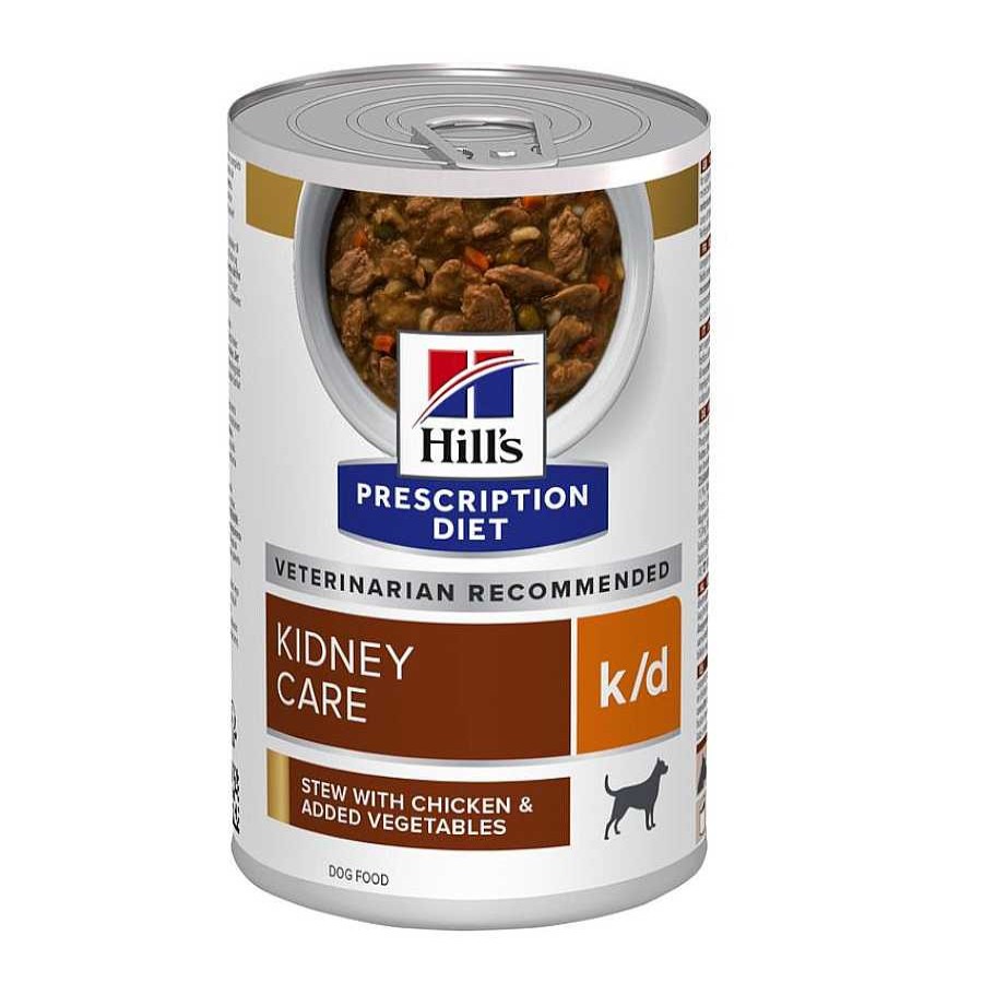 Perros Hill's Dietas Veterinarias | Hill'S Prescription Diet Kidney Care K/D Pollo Y Verduras En Estofado Lata Para Perros