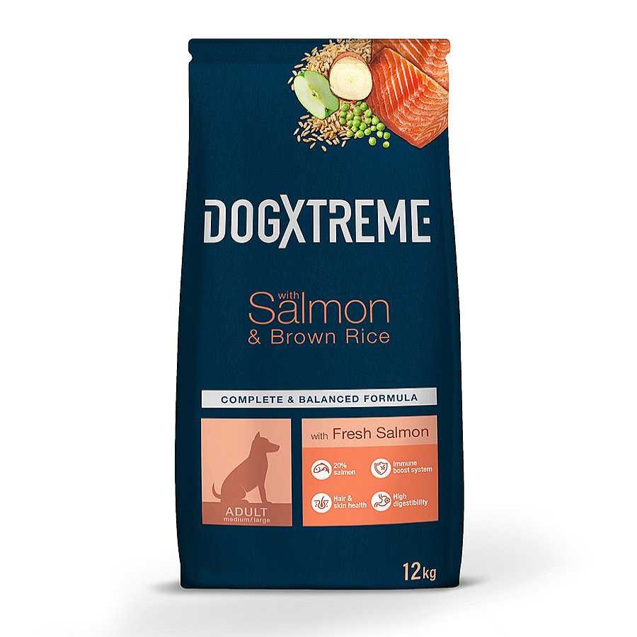 Perros Dogxtreme Pienso Seco | Dogxtreme Salm N Y Arroz Pienso