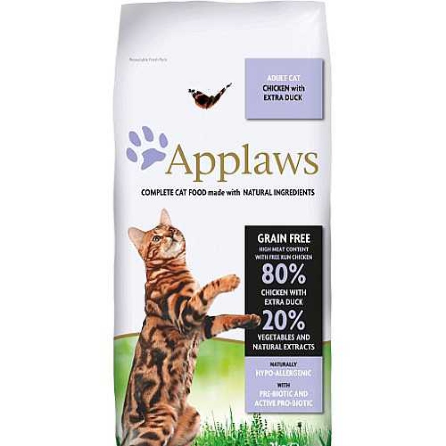 Gatos Applaws Pienso Seco | Applaws Pollo Y Pato Pienso Para Gatos