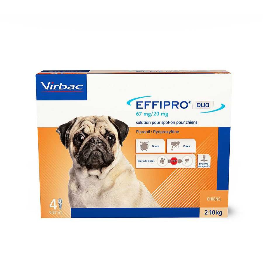 Perros Virbac Antiparasitarios | Effipro Pipetas Antipar Sitos Perros Peque Os Entre 2-10 Kg